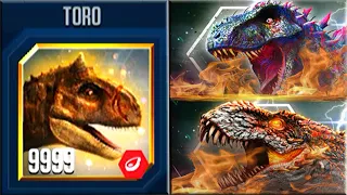 TORO LEVEL 999 SUPER BOSS MORTEM REX VS ALPHA 06 | JURASSIC WORLD THE GAME