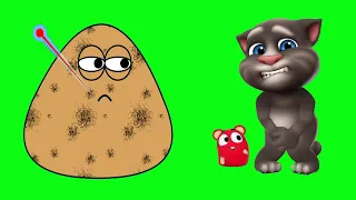 POU and TOM - POU and the cat TOM games