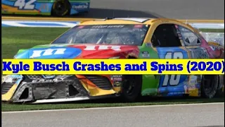 Kyle Busch Crashes & Spins (2020)
