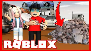 HLEDÁME POKLADY VE SMETÍ😂 Roblox Junk Simulator w/@Makousek