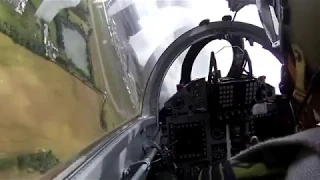 MiG 21 LanceR RoAF at RIAT 2019 (cockpit view)