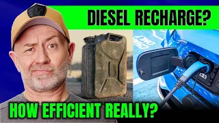 How efficient? Recharging EVs with diesel generators | Auto Expert John Cadogan