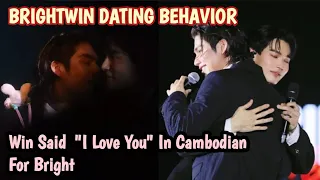 BRIGHTWIN DATING BEHAVIOR For The Last Stop Of SBS Concert