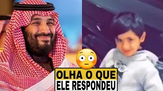 Criança pede uma Mercedes ao príncipe da Arábia Saudita