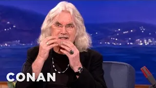 Billy Connolly Smoked A Bible | CONAN on TBS