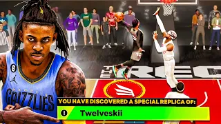 JA MORANT "TWELVESKII" BUILD has REC PLAYERS TERRIFIED in NBA 2K23! BEST REPLICA BUILD NBA 2K23