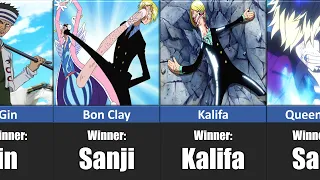 EVERY Sanji Fight in One Piece