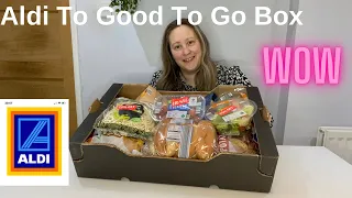 Aldi Too Good To Go, £3.20 bargain box #aldi #toogoodtogo #bargain