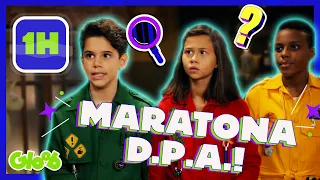 MAIS DE 1H INVESTIGANDO COM O D.P.A.! | MARATONA INVESTIGATIVA | D.P.A. 16ª TEMPORADA | Mundo Gloob