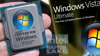 Running Windows Vista on Intel 13th Gen hardware. USB3 problems? Let's install it directly from HDD!