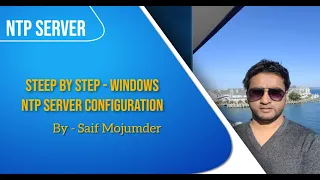 Step by Step windows based NTP server configuration