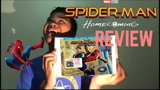 SPIDER-MAN HOMECOMING EXCLUSIVE DVD UNBOXING AND REVIEW?!