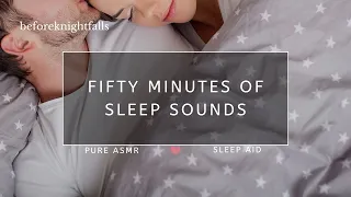 ASMR: fifty minutes of sleep sounds