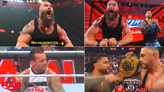 Mil GYa Monster..🔥 "Blacksheep" Braun is BACK ! Jey & Strowman.. WWE Draft 2024 - WWE Raw Highlights