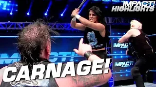 Tessa Blanchard Gets JUMPED by Sami Callihan & Jake Crist! | IMPACT! Highlights Aug 23, 2019