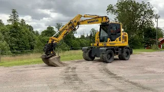 Köp Grävmaskin Komatsu PW 148-10 på Klaravik