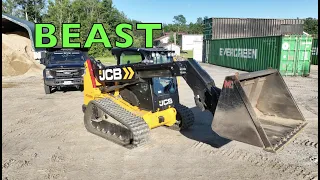 JCB track skid steer (teleskid) walk around