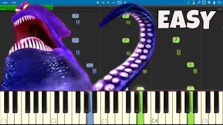 How to play the Kraken Theme - EASY Piano Tutorial - Hotel Transylvania 3