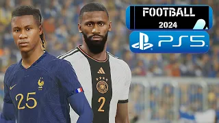 eFootball 2024 France vs Allemagne | Gameplay PS5 Superstar