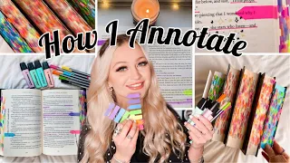 HOW I ANNOTATE MY BOOKS ♡ my annotating system + tips for beginners