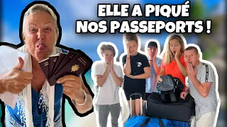 MAMOU NE VEUT PAS QU’ON PARTE EN VACANCES, ELLE PIQUE NOS BILLETS D'AVION !