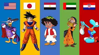 Cartoons From Different Countries | Pt.5