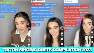 HEY AND WELCOME TO TIKTOK SINGING DUETS COMPILATION JANUARY 2023 PART 3 @officialemmawhite TIKTOK!