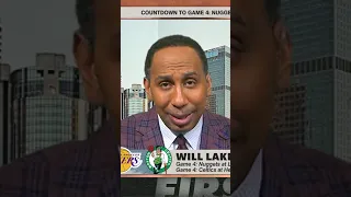 🧹 Stephen A. expects the Lakers & Celtics to get swept 🧹 #shorts