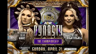 AEW Dynasty   Julia Hart vs Willow Nightingale