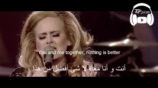 Set Fire To The Rain   Adele مترجمة عربى