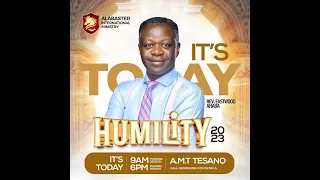 HUMILITY SERVICE(EVENING SESSION) WITH REV. EASTWOOD ANABA...