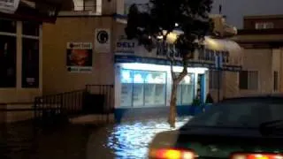 Mission Beach Flooding by the Beachcomber