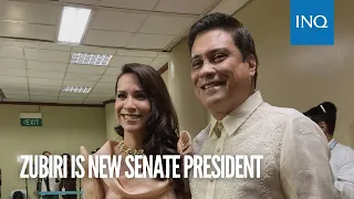 Zubiri is new Senate President