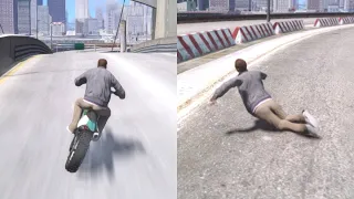 GTA IV - Brutal Motorcycle Ragdolls Ep.14