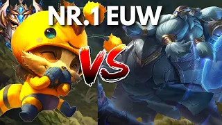 How to beat the #1 Toplaner Euw in 8 min [Teemo vs Gragas]