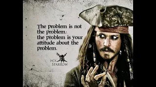 Captain Jack sparrow motivational quotes ♦Johnny Depp♦The pirates of the Caribbean movie