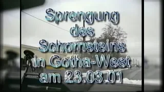 Schornsteinsprengung gotha west 23 03 01