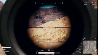 PUBG Mini 14 headshot