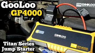 Get this JUMP STARTER for your dead battery!    GooLoo GP4000 Titan Series.  A must have tool.