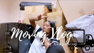 Moving vlog: I’m not homeless 😄| Let’s move into this apartment | Emily Boitumelo