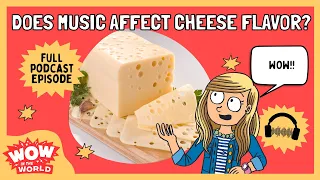 Can Hip Hop Change the Flavor of Cheese? | Wow in the World | Kids Podcast | Science for Kids