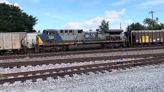 CSX empty coal train in Dalton ga