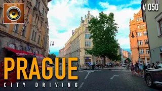 Driving Tour from the center of Prague after rain with Jazz Vibes 🎹 Czech Republic 4K HDR 60fps