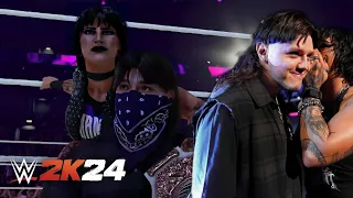 WWE 2K24 - Rhea Ripley & Dirty Dominik Full Official Entrance
