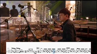 Man in the Mirror - Quak Junyong (Drum sheet)