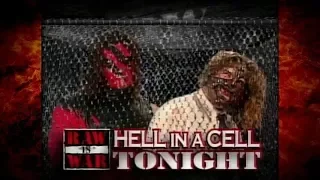 Kane w/ The Undertaker vs Mankind Hell in a Cell Match 8/24/98 (1/2)
