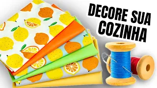 5 IDEIAS INCRÍVEIS PARA DECORAR A COZINHA | COSTURA CRIATIVA