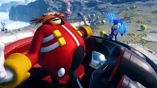 Sonic Frontiers: Eggman Mini-Boss and True Physics!