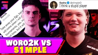 S1mple vs. Woro2k Beef Explained (CSGO Paris Major)