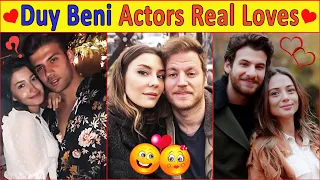 Real Spouse and Partners of Duy Beni Turkish Drama Actors😍❤️Duy Beni Actors loves | Turkish Series